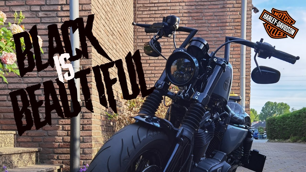 ♠️ GABELCOVER  SET ♠️ für meine Sportster | Ausführliche Montage Harley Davidson XL1200 | How to |