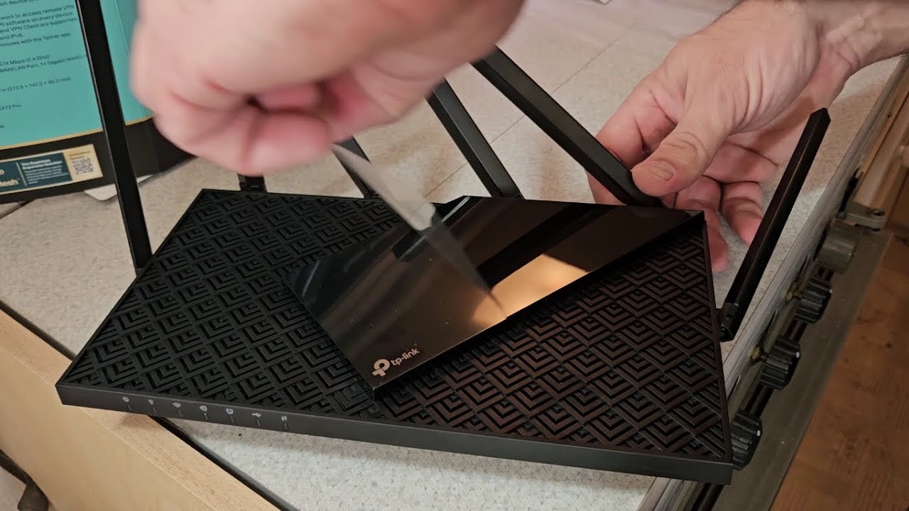 Tp-Link Archer AX72 Pro WiFi 6 Router kicsomagolás és WEBES konfig áttekintő 2023-12-03