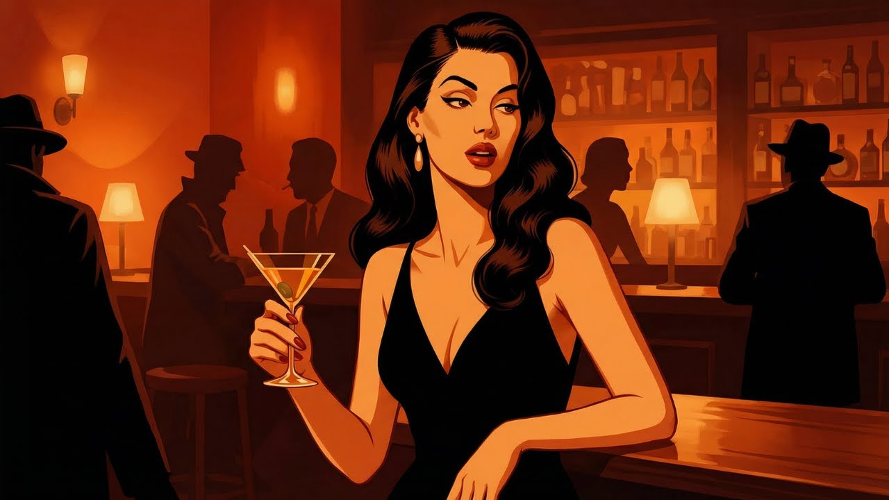 speakeasy in Manhattan - 1940s jazz
