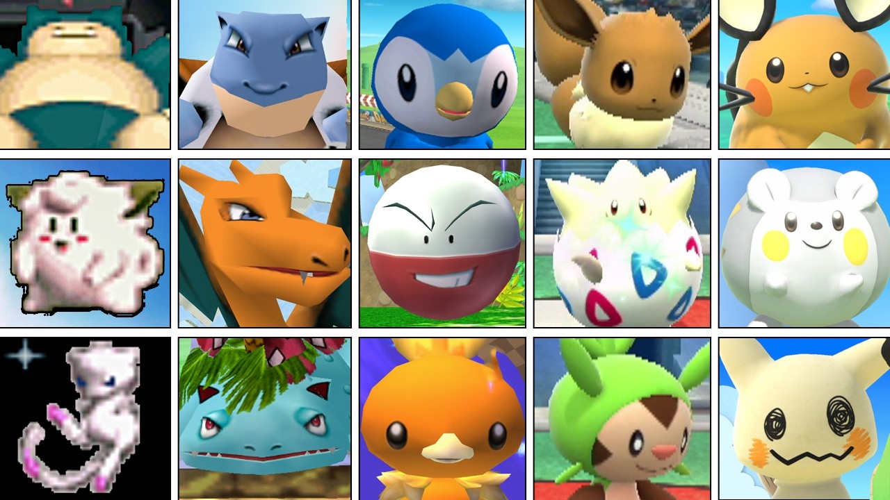 Super Smash Bros Series: All Pokémon PokéBalls (1999-2026)