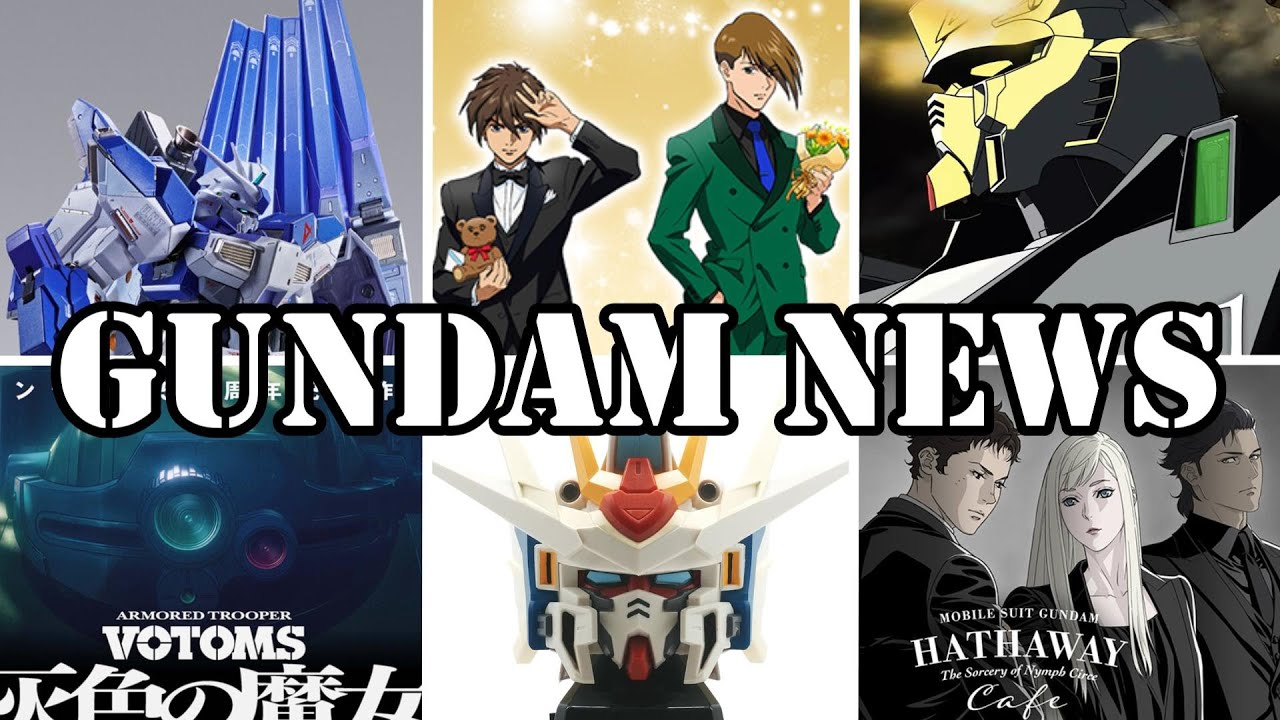 Nu Gundam in Hathaway, New Votoms Anime, Gundam Wing Valentine, And More [Gundam News]