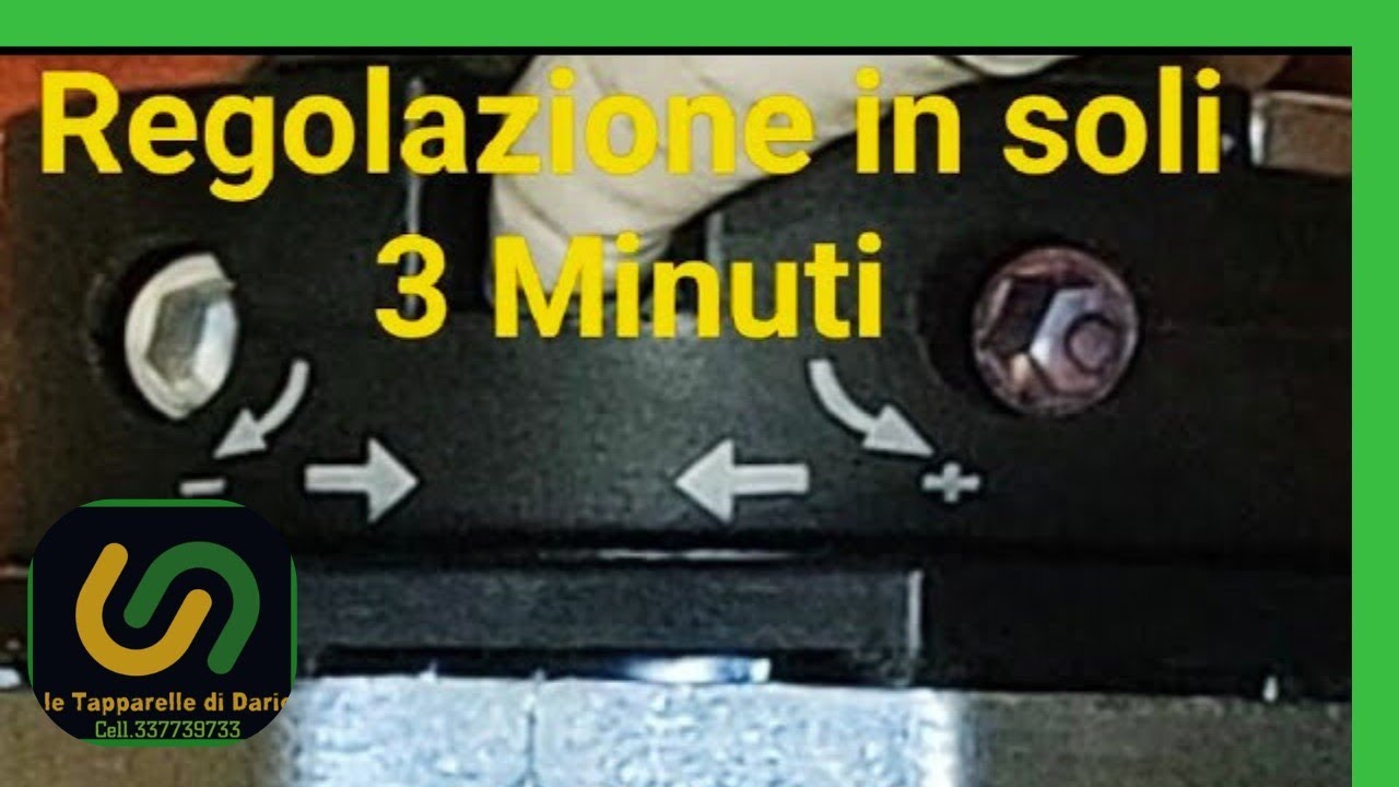 Regolare i finecorsa tapparella IN SOLI 3 MINUTI