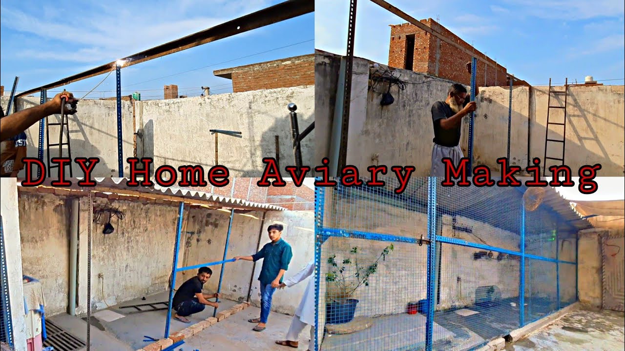 Home Aviary Making Video | DIY | Bird Cage | Aviaries | Slotted Angle