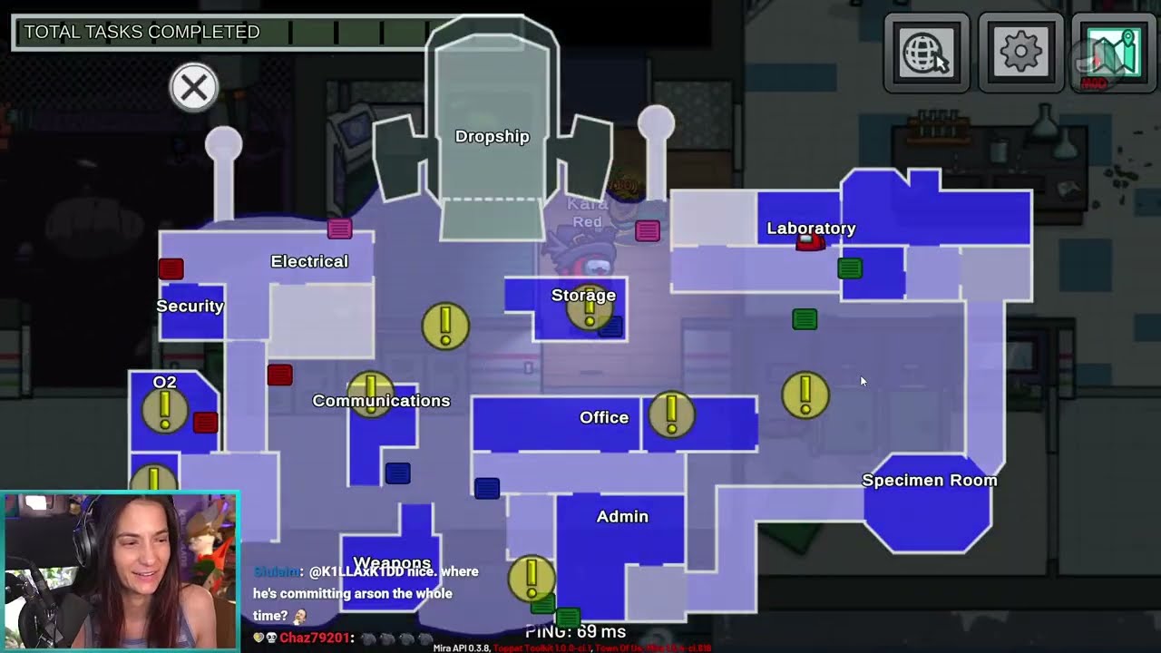 В игре AMONG US Town of Us участвуют Dumbdog, Sykkuno, xChocobars, SteveSuptic, Baycon, 5up, Junk...