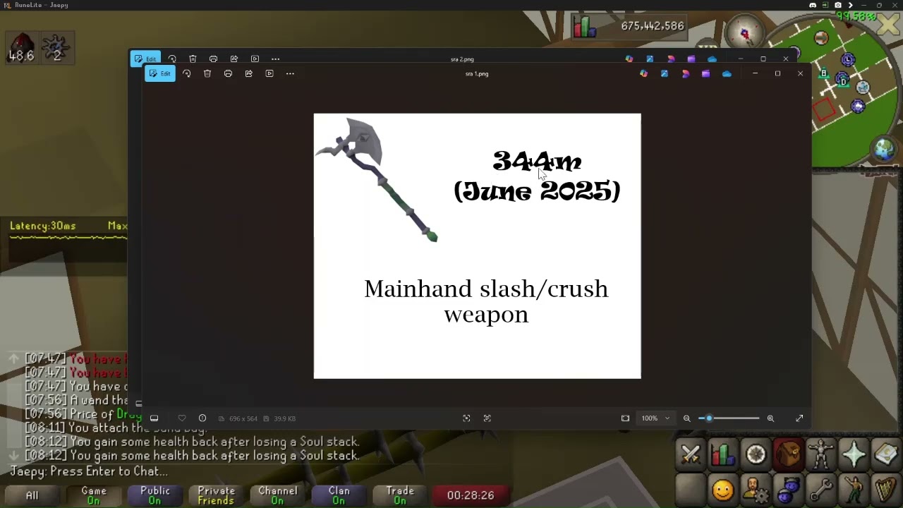 [OSRS] Руководство покупателя (обзор товара) — Soulreaper Axe