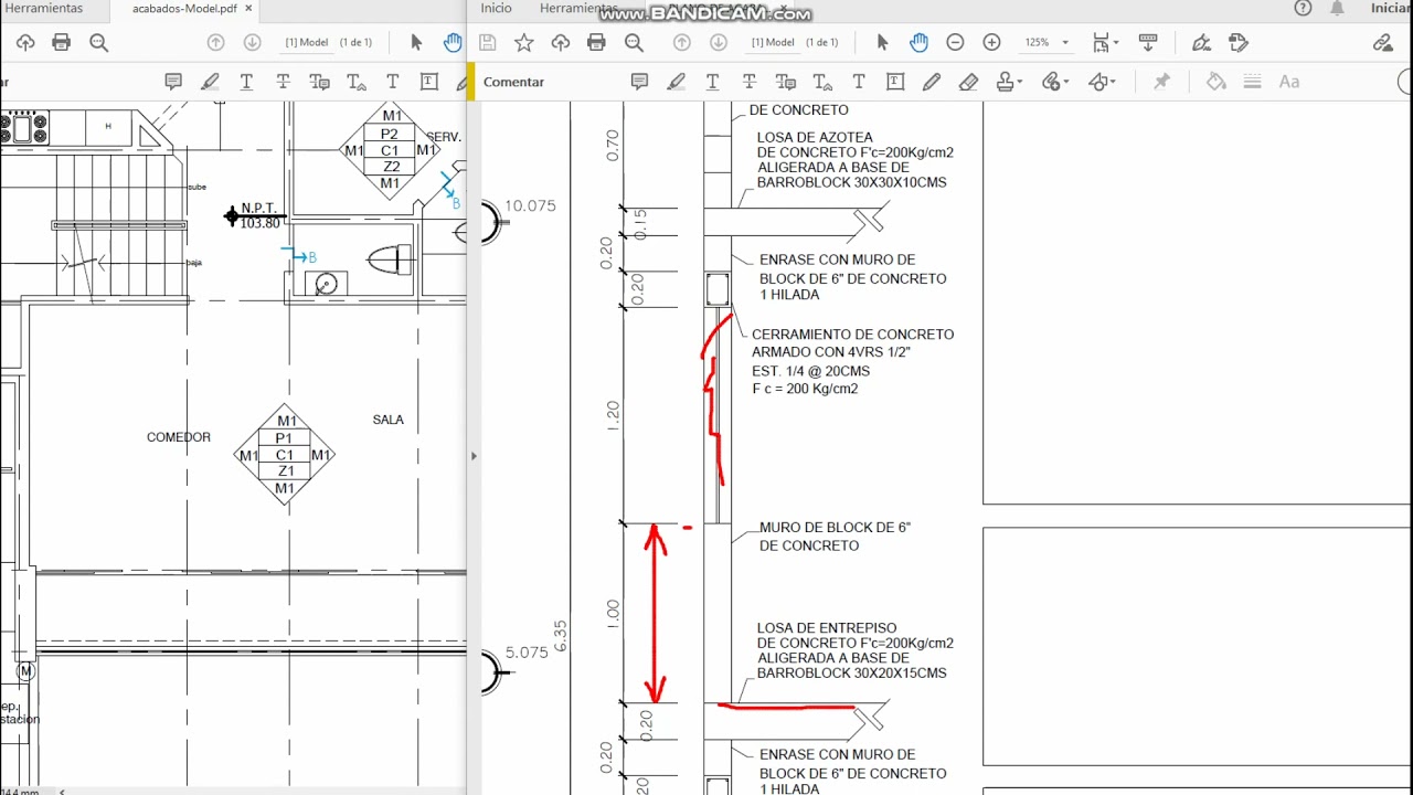 plano de acabados explicación y contenido 👷‍♂️ , Planos de casas