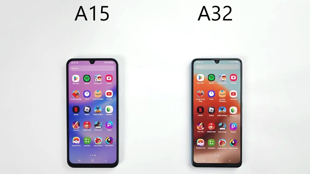 SAMSUNG A15 vs SAMSUNG A32 - Speed Test!