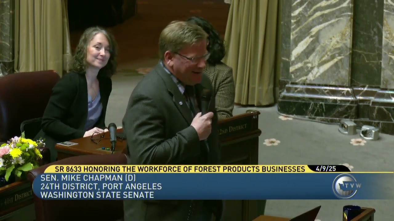 Honoring the workforce of forest products businesses, Senate Resolution 8633