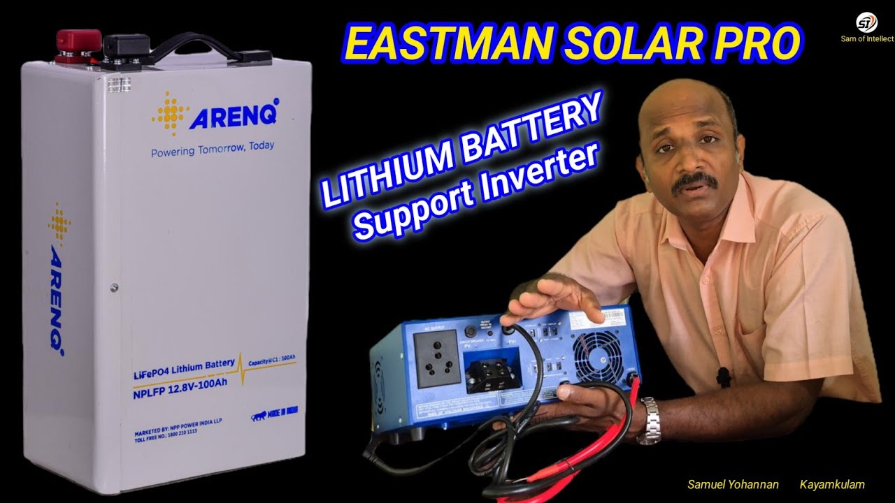 Eastman Solar Pro, Lithium Battery Support Inverter, 