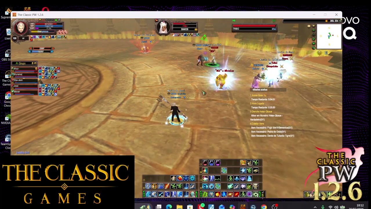 The Classic PW 1.2.6 - Arena Guan Yu 6 v 6 - 20/02
