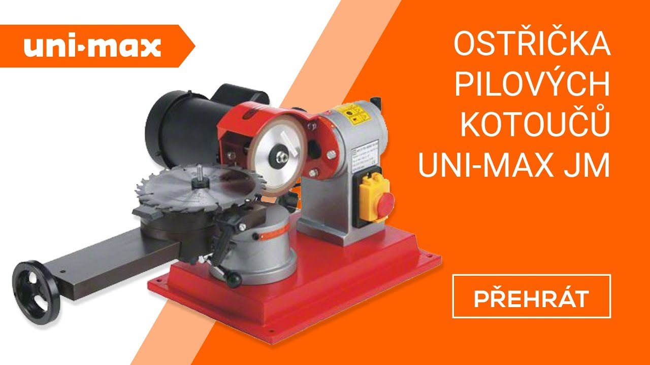 CZ | uni-max | Ostřička pilových kotoučů