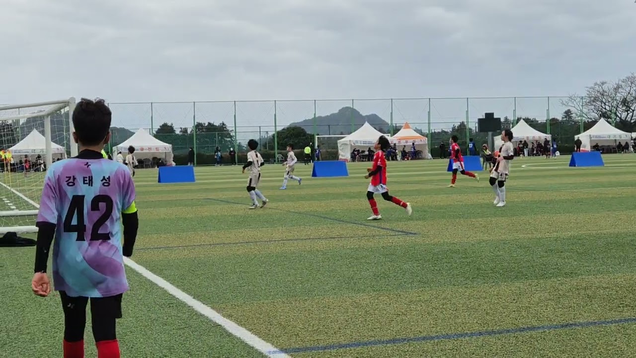 [투터치 U-12] 02.26 JeKiss 제주컵 VS 용담FC 전반전