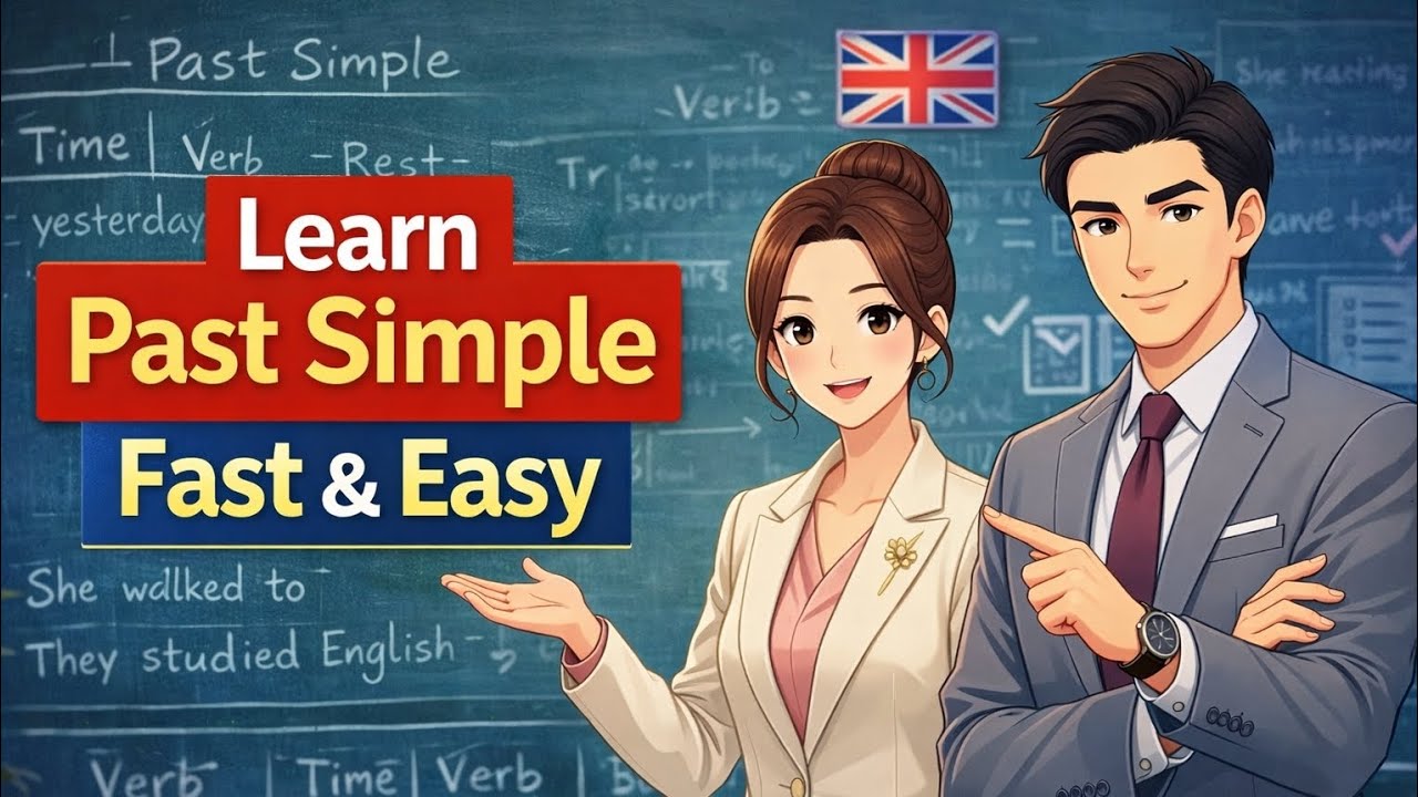 “Talk About The Past in English | Past Simple A2–B1 | Fluent English Studio”