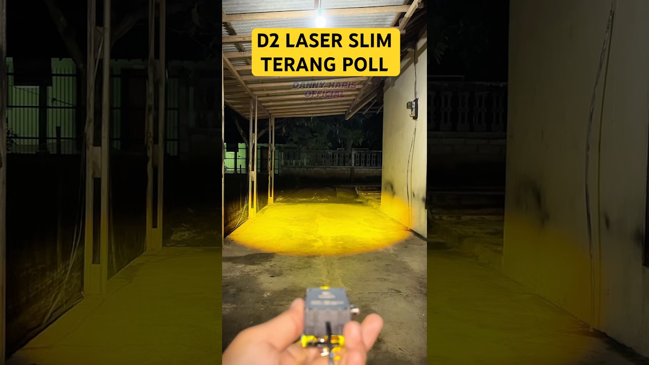 LAMPU TEMBAK SLIM MURAH TERANG‼️VOXX LED D2 LASER D34 #lamputembak #d2laser #d2slim