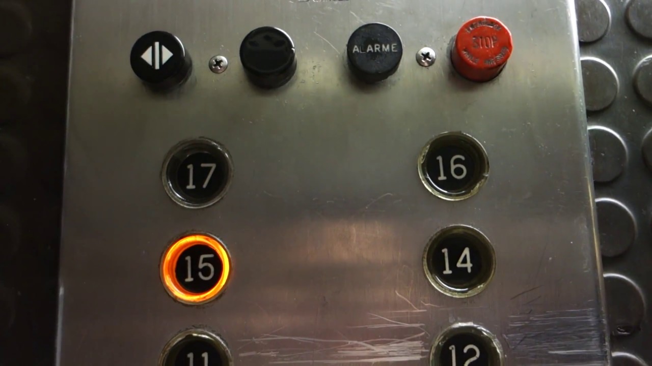 Otis Touch Sensitive/KONE Traction Service Elevators at Fairmont Le Chateau Frontenac, Quebec, QC