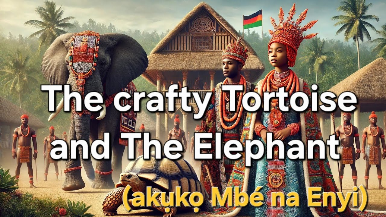 The Crafty Tortoise and the Elephant (Igbo Folk tale)  - gwo gwo gwo ngwo song animated
