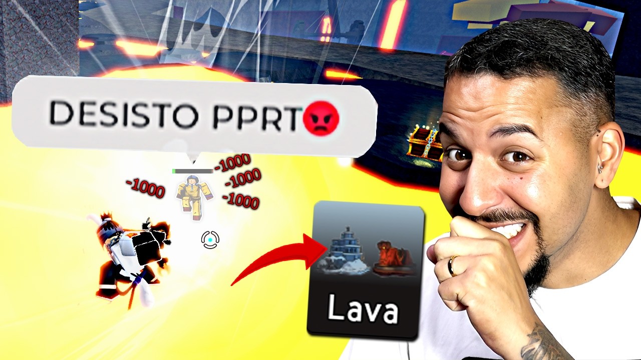 O Combo que TIRA +10mil de DANO por Segundo Voltou a PEGAR no Blox fruits 🔥✅