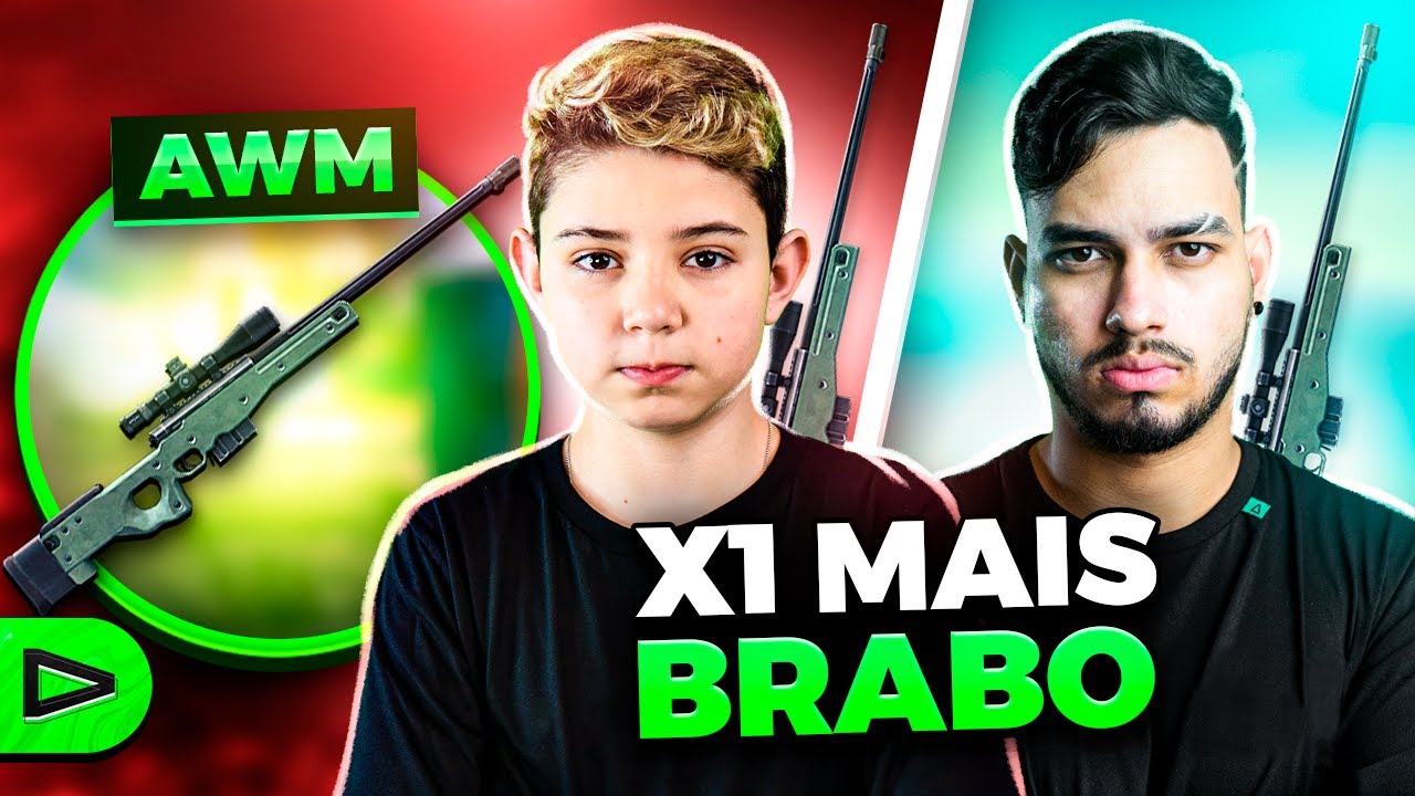 THURZIN vs. JORDAN!! X1 DE AWM NA LOUD FREE FIRE!!