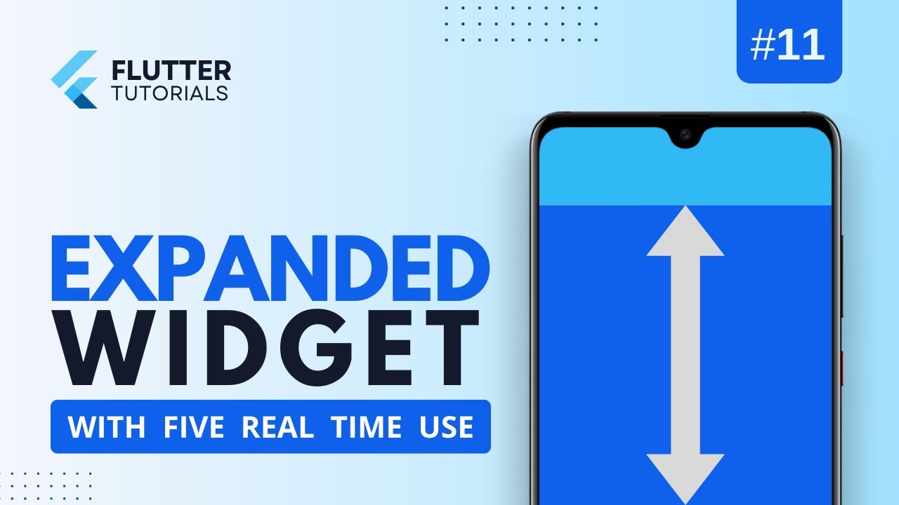Виджет Flutter Expanded — полное руководство с 5 вариантами использования Flutter в режиме реальн...