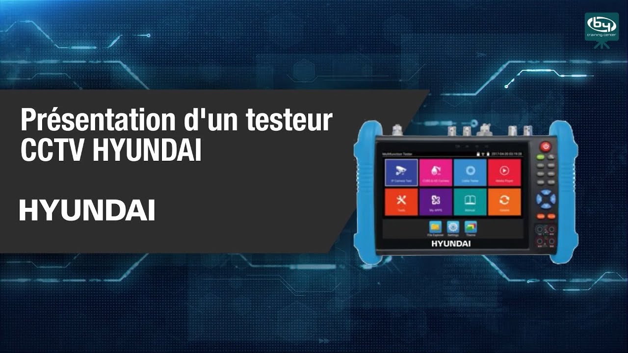 Présentation d'un testeur CCTV HYUNDAI | By Demes