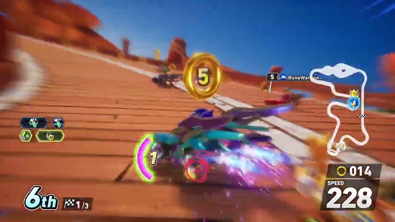 Sonic Racing Crossworlds Online Multiplayer Sandopolis