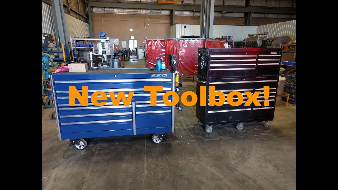 Heavy Duty Mechanic Snap-on Epiq tool box tour