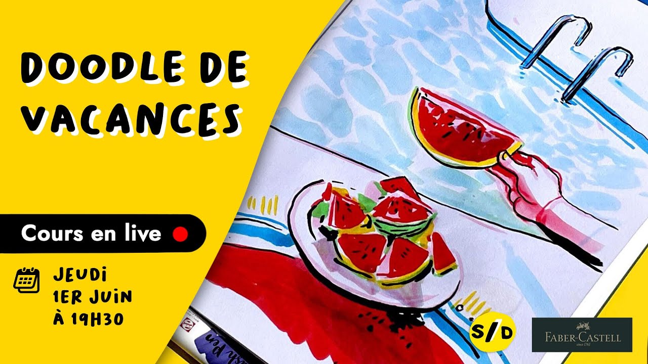 ATELIER LIVE - Faire du Doodle en vacances
