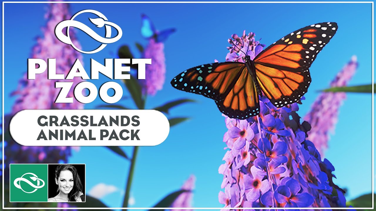 ▶ Planet Zoo Grasslands Animal Pack Complete Overview: ALL ANIMALS & PIECES
