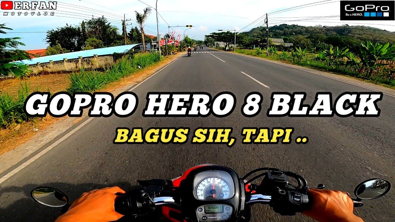 KELEBIHAN DAN KEKURANGAN GOPRO HERO 8 BLACK UNTUK MOTOVLOG