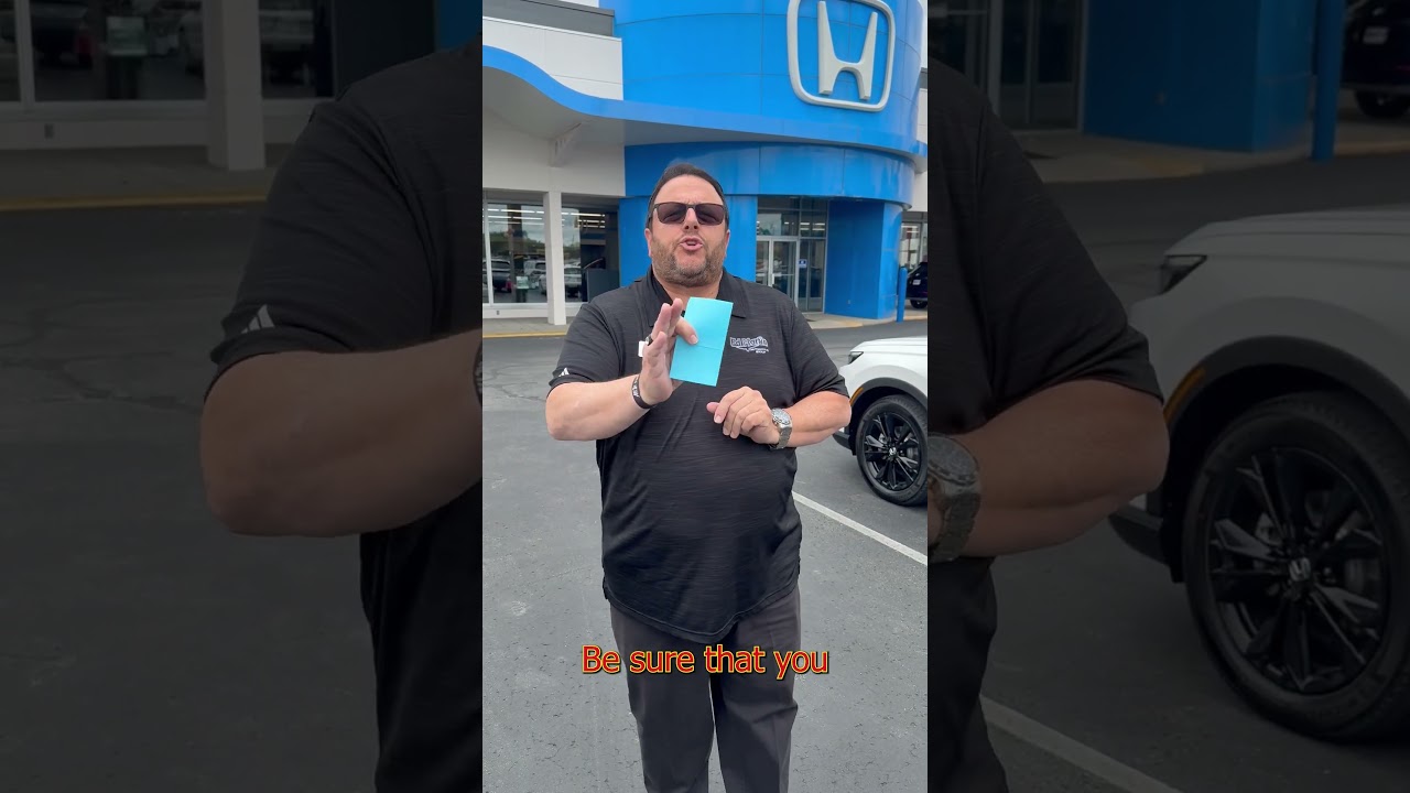 Ed Martin Honda First Time Buyer Tips