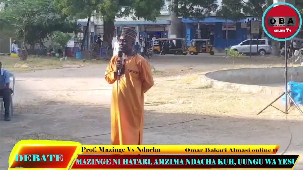 HUYU MAZINGE Ni Hatari, Amzima Ndacha kuhusu Uungu wa Yesu. asema Mungu Anakufa?