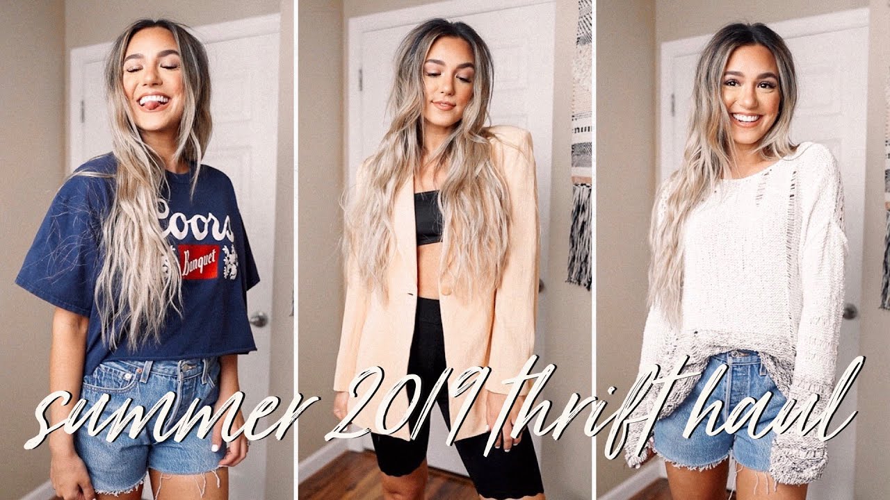 COME THRIFT WITH ME + TRY-ON HAUL! | 2019
