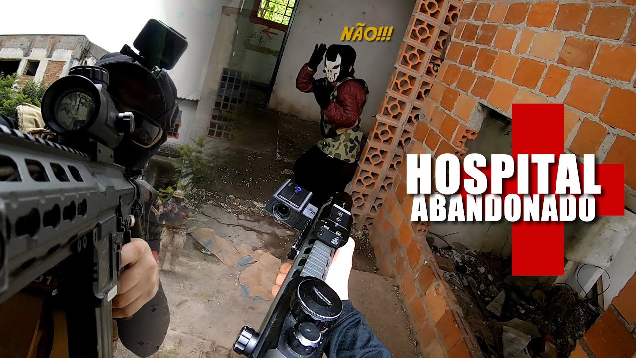 INVADINDO HOSPITAL ABANDONADO | AIRSOFT COMPANY