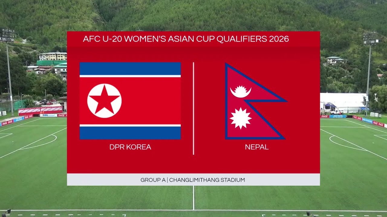 Corea del Norte (F) 11-0 Nepal (F) | Mejores jugadas | C. Copa Asiática femenina Sub-20