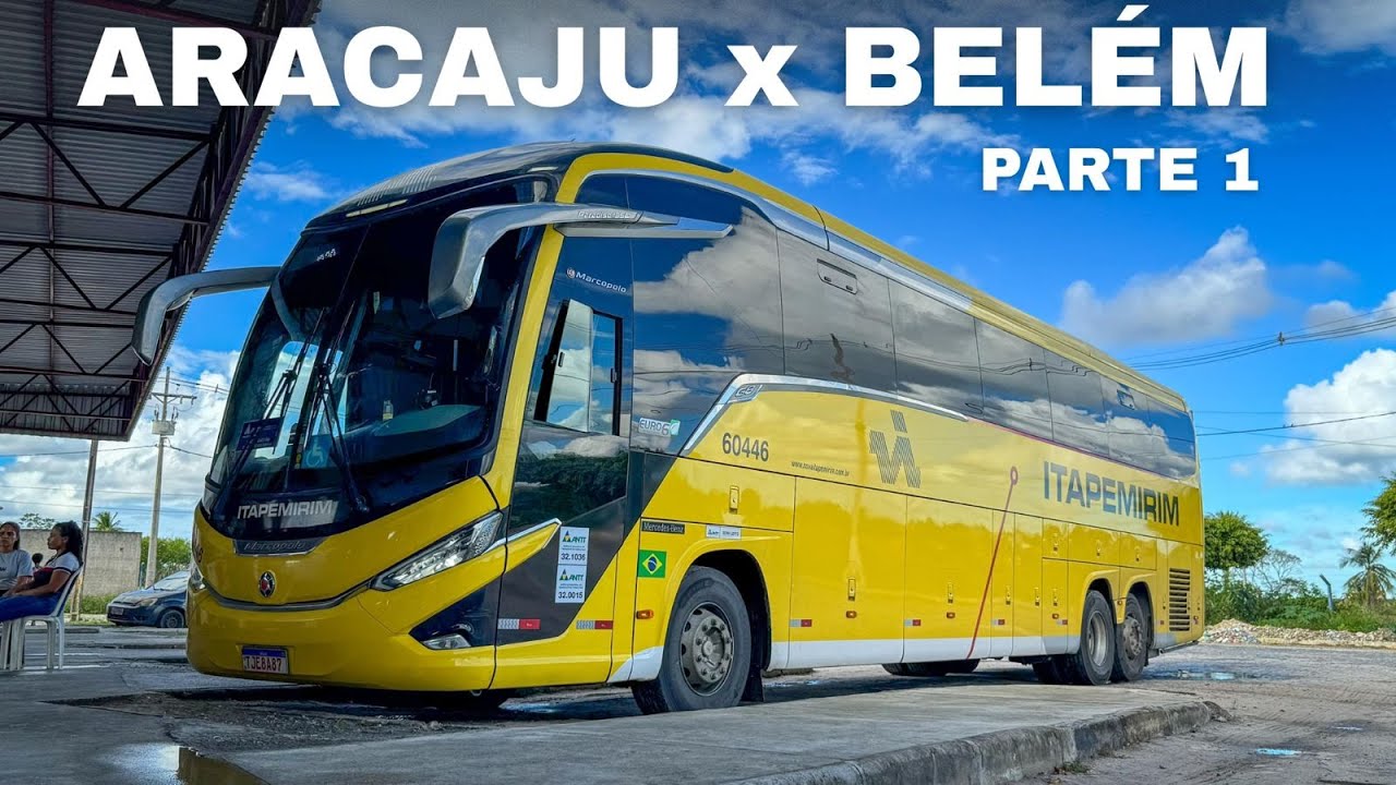 De ARACAJU para BELÉM via SALVADOR | O RETORNO da ITAPEMIRIM no PARÁ - PARTE 1