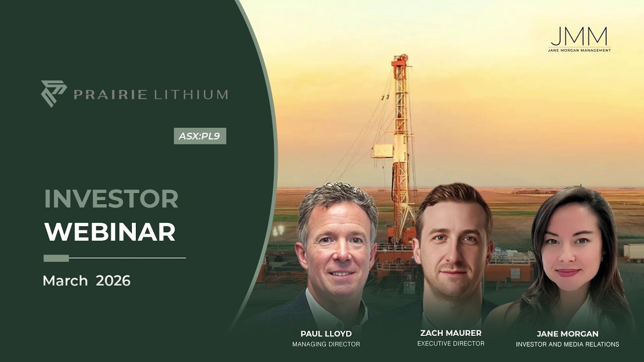 Prairie Lithium (ASX:PL9) - Вебинар для инвесторов - 10 марта 2026 г.