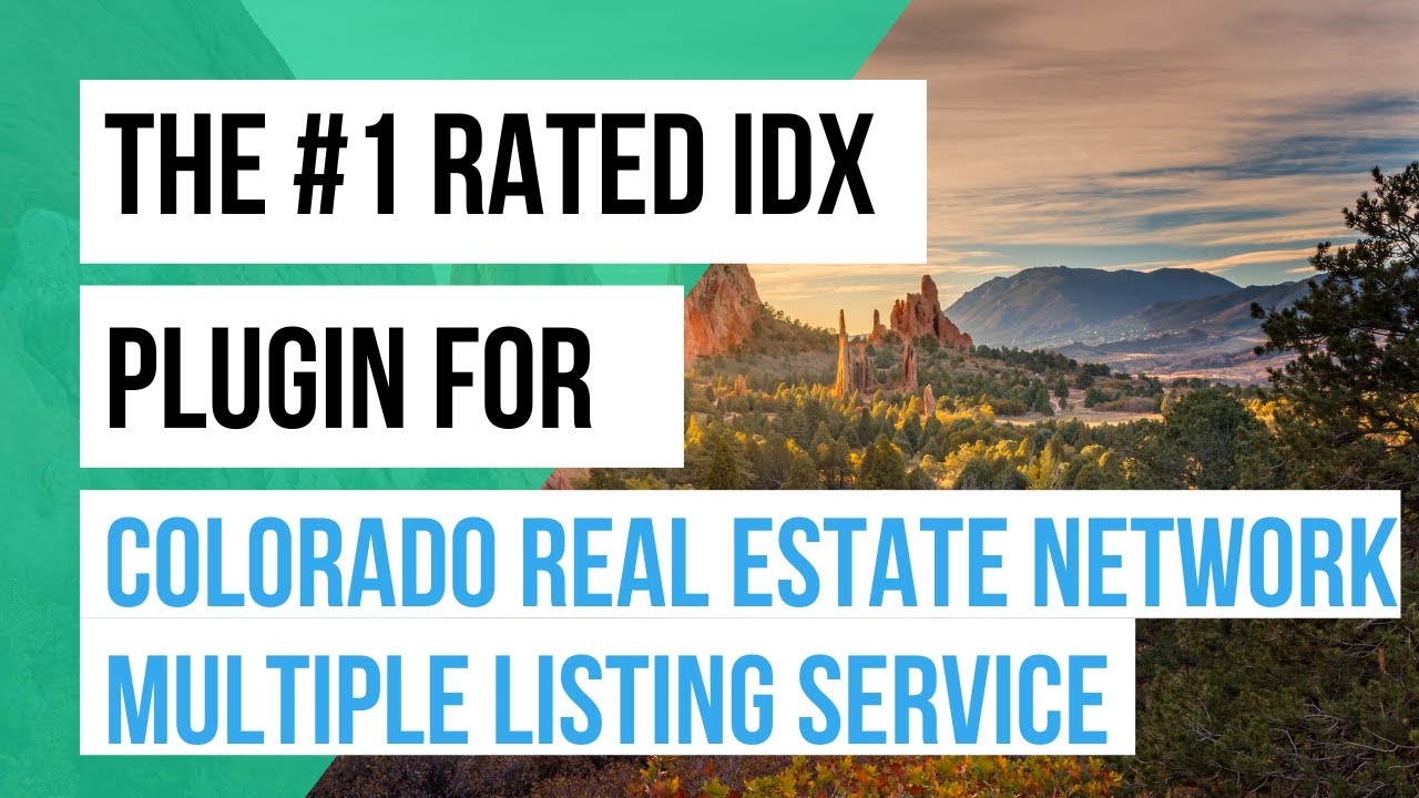 How to add IDX for Colorado Real Estate Network CREN MLS to your website