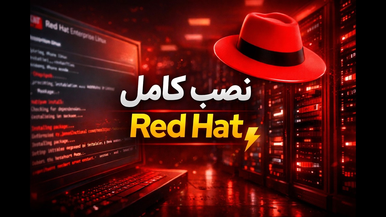 نصب کامل Red Hat Linux