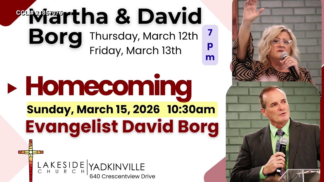 Homecoming Weekend -  David & Martha Borg
