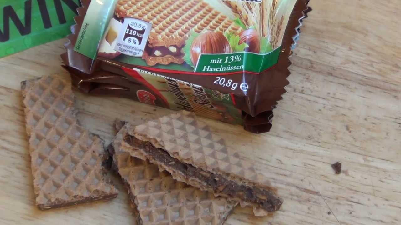 Favorini Haselnuss Schnitte Hazelnut Sandwich