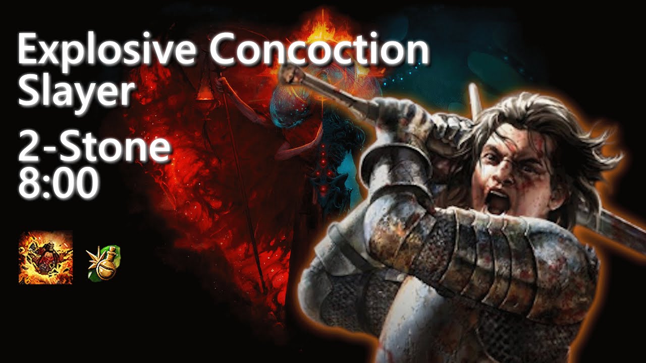 SSF Explosive Concoction Slayer 2-Stone run | 3.25