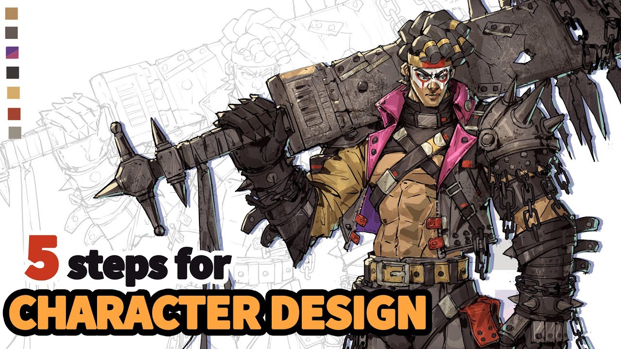 Designing EPIC Characters in 5 Easy Steps!