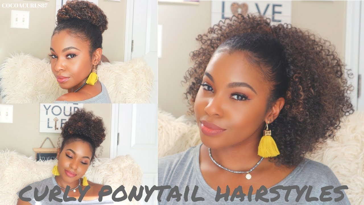 1 Curly Ponytail - 3 Styles || Freetress Bohemian Fro || Divatress.com