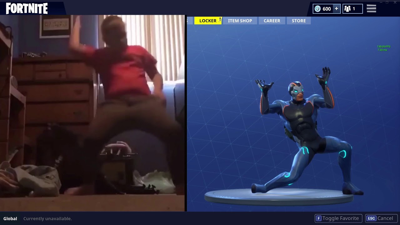 NEW Fortnite Dance Orange Justice vs Orange Shirt Kid