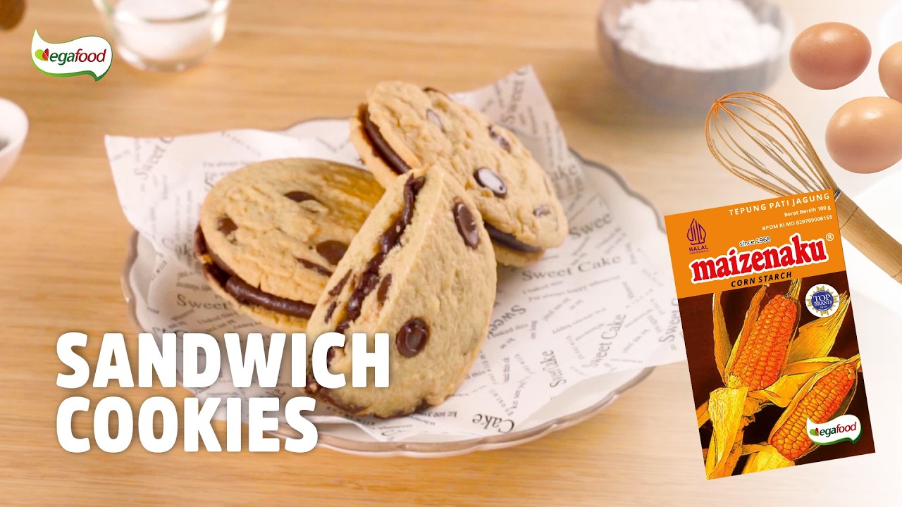 Sandwich Cookies Creamy 🍪 | Resep Cookies Simple ala Bakery