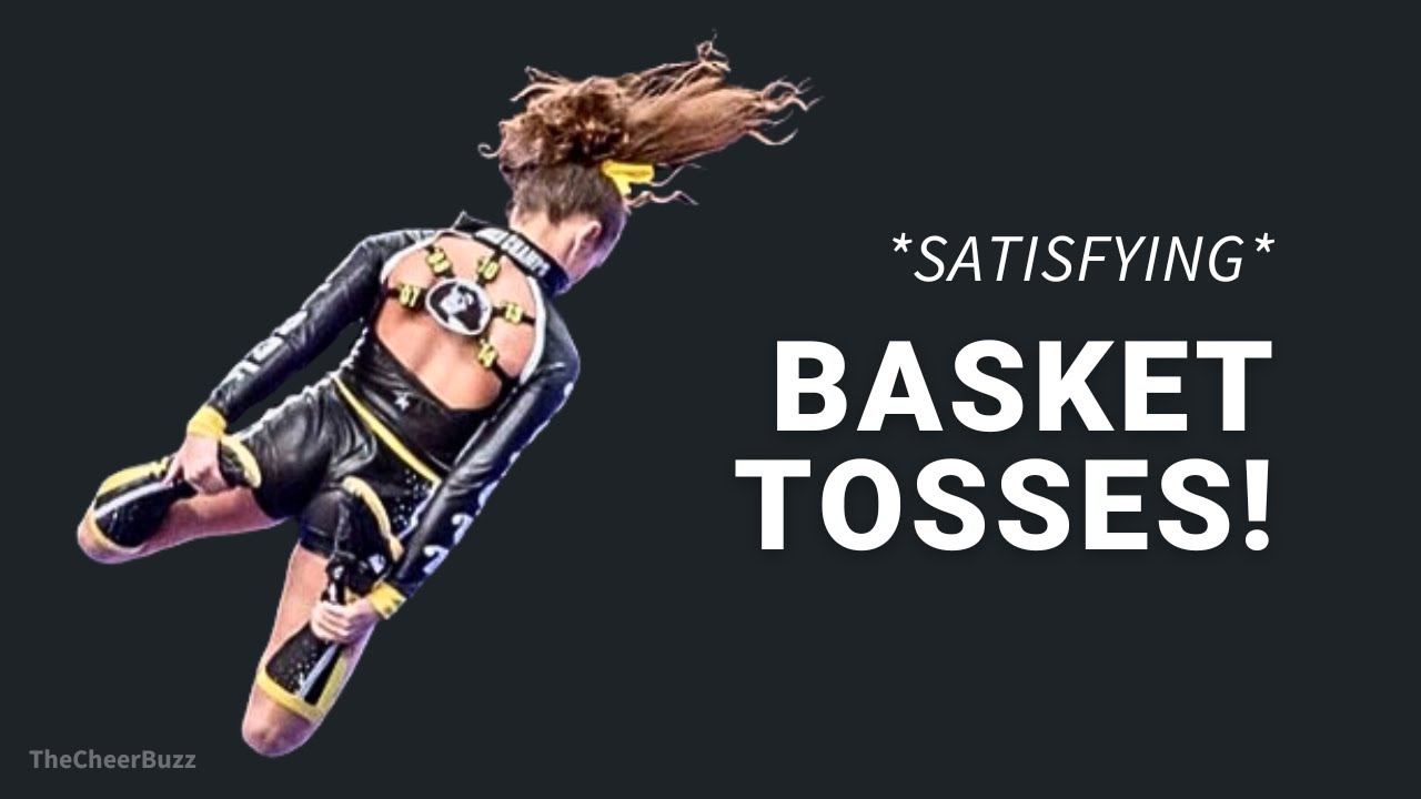 3 Minutes of Satisfying Cheer Basket Tosses (All Levels)
