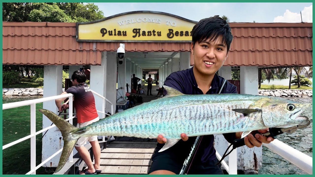Fishing at Ghost Island Singapore EXPOSED