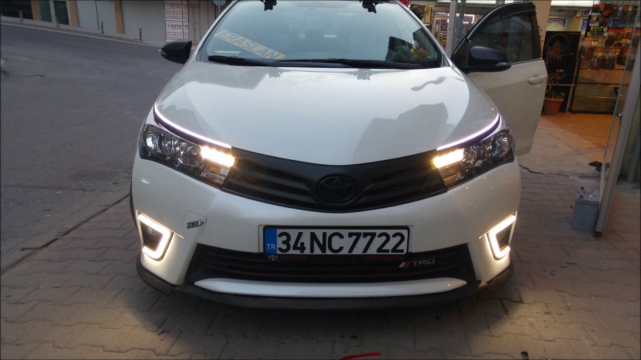 TOYOTA COROLLA KAS LED UYGULAMASI