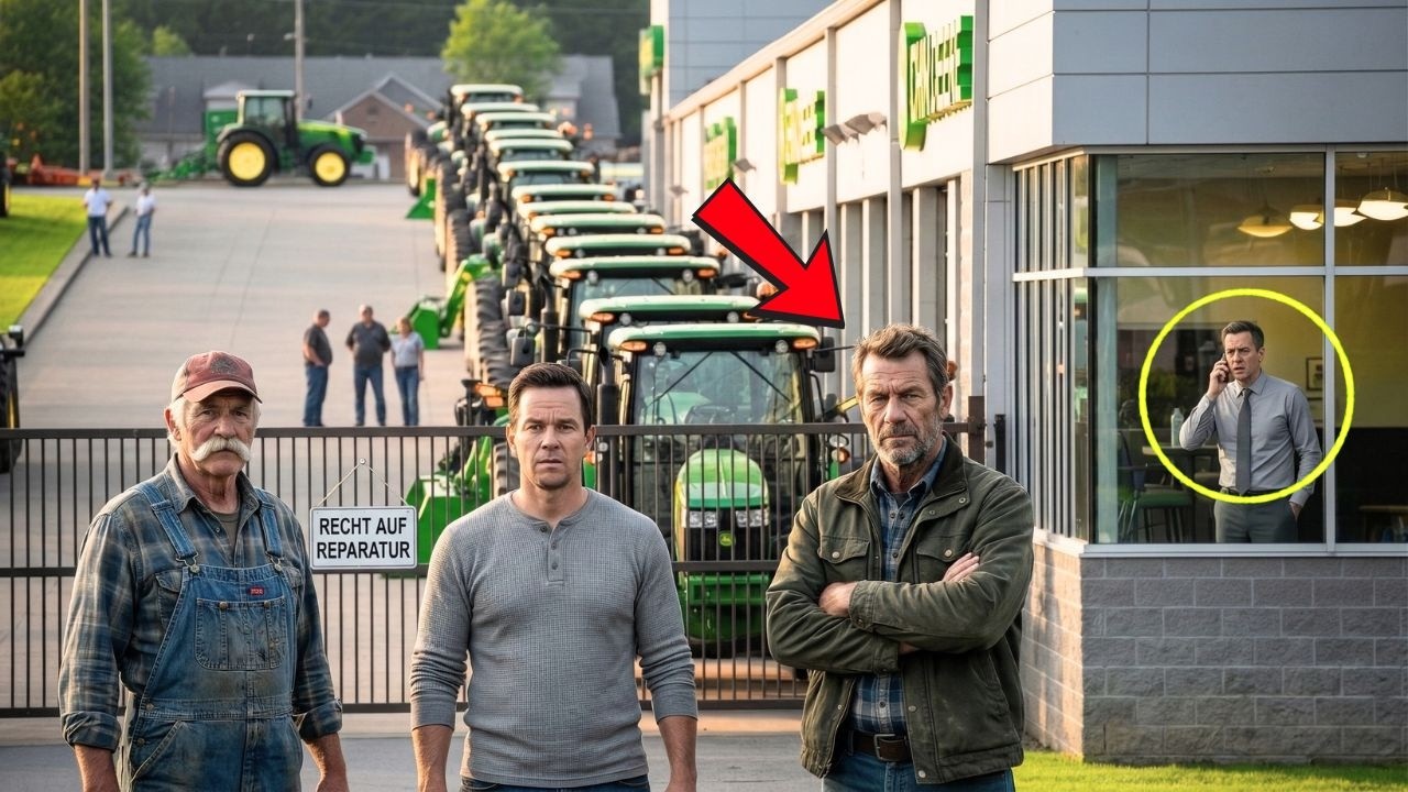 John Deere storniert Garantie! 5 Tage später blockieren 84 Bauern das Werk. Ein unglaublicher Fall!