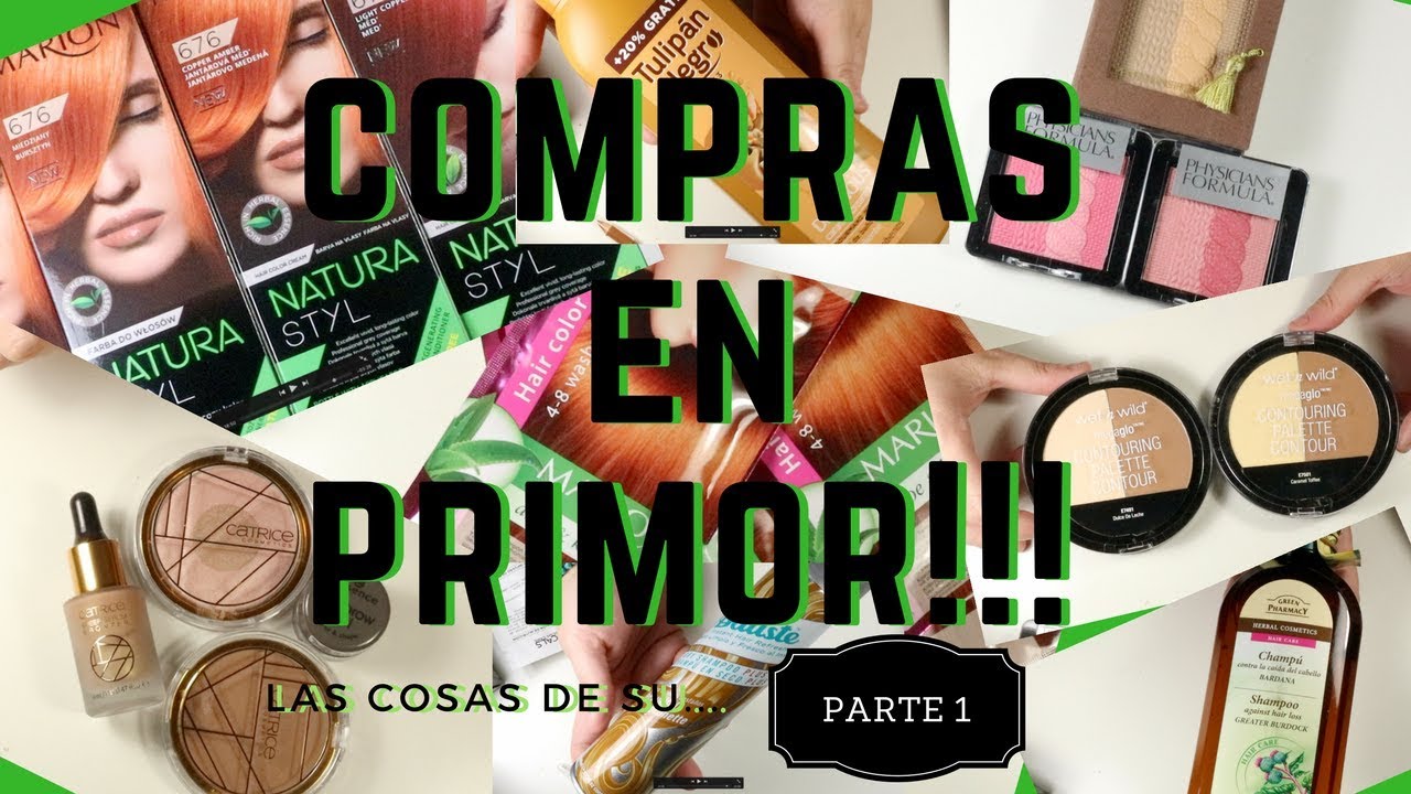 Compras en Primor Septiembre 2017 Part I